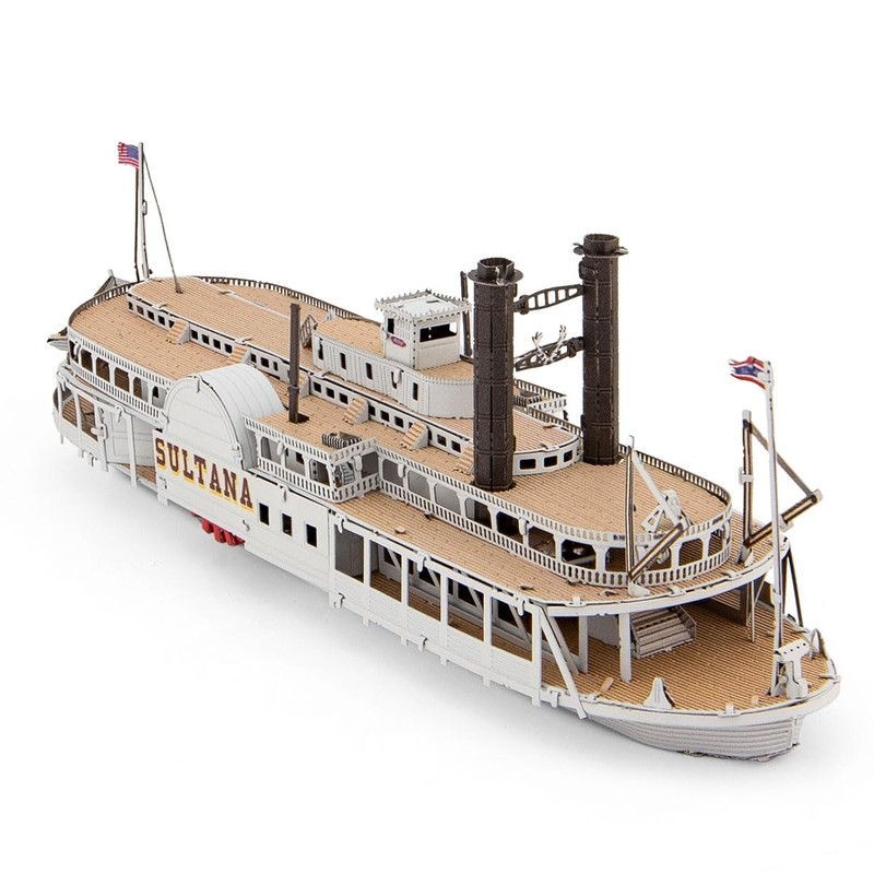Metal Earth Sultana Steamship 3D Metal Model Kit Fascinations