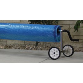 Sun2Solar 16-Foot Wide Stainless Steel Solar Cover Deluxe Reel System | Works with 800 & 1200 Series | Perfect for In-Ground Swimming Pools