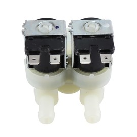 Nicear Washing Machine Water Valve Double-Head Water Inlet Solenoid Valve Suitable for Drum Washing Machine