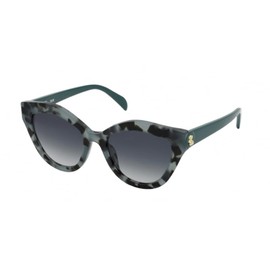 TOUS Women's Sunglasses, Shining Water, Green, Havana