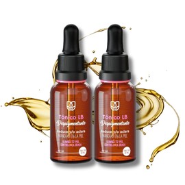 LB Tónico Facial x2 Pack: Despídete de las Manchas y Logra UNA Piel Radiante | Despigmentante LB para un Rostro Luminoso y Uniforme