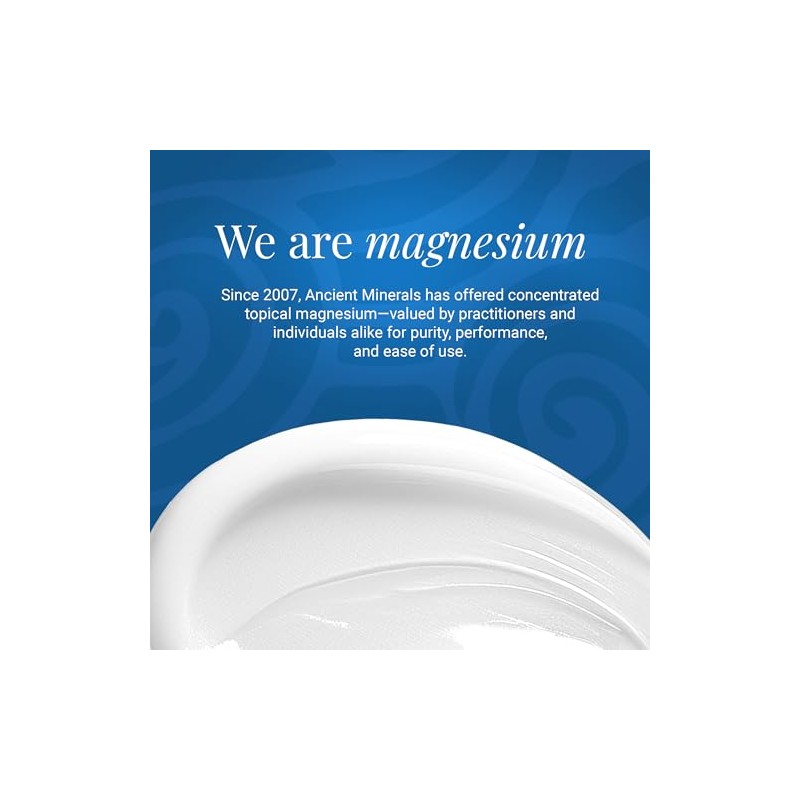 Ancient Minerals Magnesium Lotion Ultra with MSM Pure Genuine Zechstein