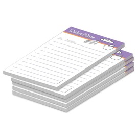 PRICARO Food Shopping List Purple A6 Pack of 5