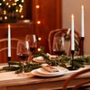 Baquler 100 Pcs 9.7 Inch LED Flameless Taper Candles Bulk