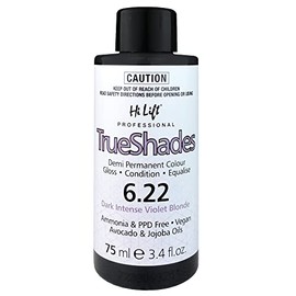 Hi Lift Trueshades Demi Permanent Hair Colour, 75 ml, Dark Intense Violet Blonde
