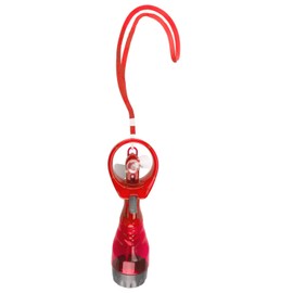VFM - Red Cooling Mist Fan With Lanyard