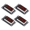 4 Sets Digital Tube Display Module LED 4 Digit 7