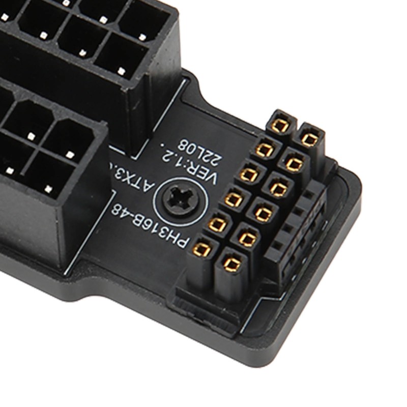 ATX 4 8P Up Angled Adapter 32P To 16P 600W