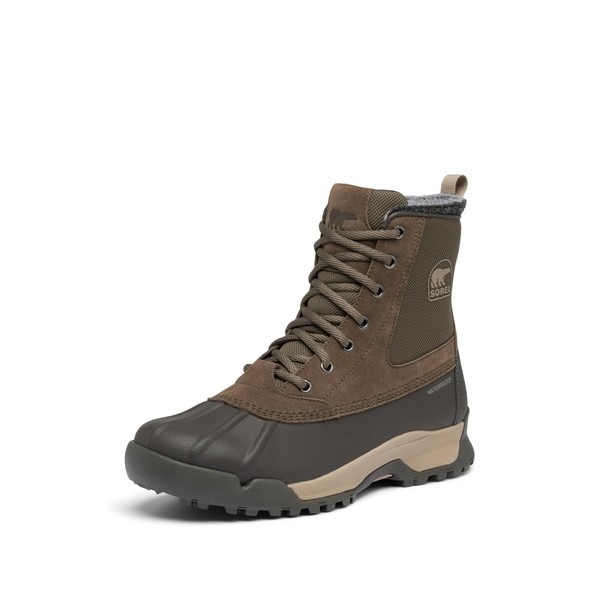 SOREL Men's Buxton Lite Waterproof Boot - Major, Jet -