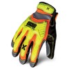 Ironclad EXO High-Visibility Impact Gloves, Small, Orange/Yellow