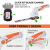 LIGO 2-in-1 Cordless Grass Shear and Shrub Trimmer, 7.2V Lightweight