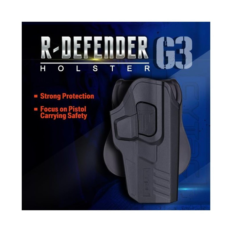 CYTAC Level II Tactical Security Gun Holster | Fits Glock