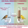 Redkite Bebedero para Aves 75 ml para Pájaros y Pequeños