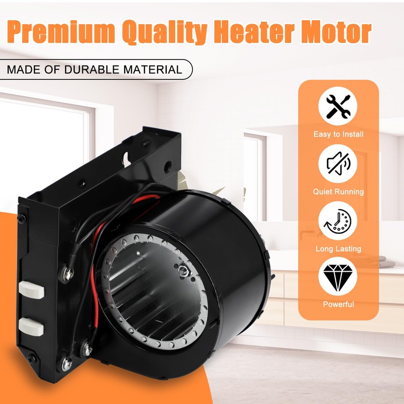 Criditpid S97017063 Heater Motor Assembly Replacement for Broan NuTone 655,