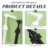 YSDYY 6 Pieces Syrup Pump, Press Pump Head Set, Reusable