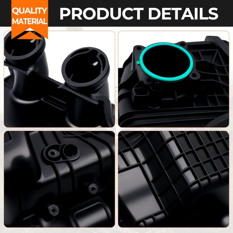 QBselecar Intake Manifold compatible with Polaris RZR 900 1000 Ranger