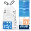 Reli. Custom Fit Q Trash Bags (120 Count) Fits Simplehuman