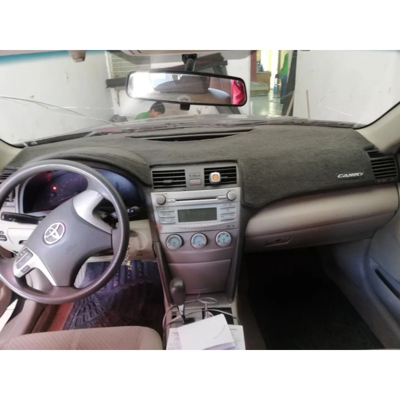 Cubretablero Toyota Camry 2007-2010 + Cubrepisada Gris Opal Cubretablero