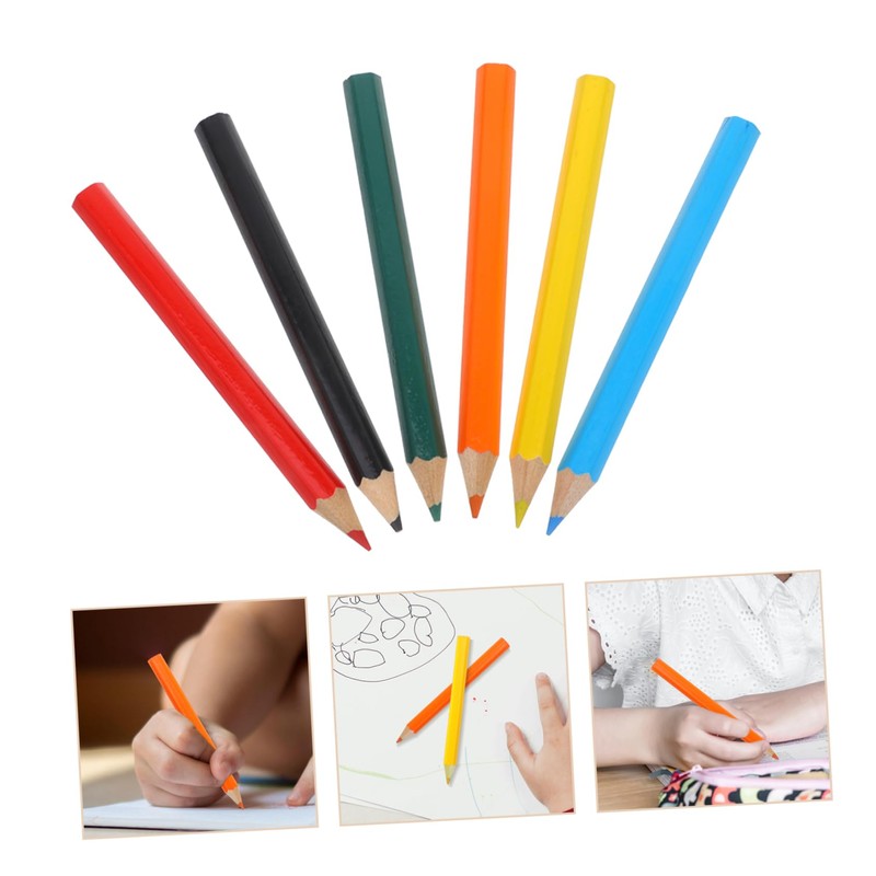 DOITOOL 24Pcs Bulk Pencils for Adorable Painting Tools for Students