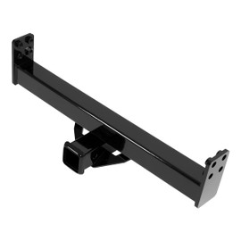 KUAFU Trailer Hitch 2" Receiver Compatible with 1976-2006 Jeep Wrangler CJ for Use with XHD Rear Bumper 2 Inch Receiver Tow Hitch Steel Powder Coated Black