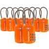TravelMore 10 Pack TSA Approved Travel Combination Cable Luggage Locks