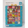 Pen+Gear NEW Pen+Gear Eraser Pals Sweets/Dessert