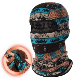 WTACTFUL Fashion Colourful Balaclava Face Ski Mask for Men Women - Thermal Warmer Fleece Winter Face Covering for Cold Weather Skiing Snowboard Outdoor #1