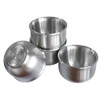 4 Pack 304 Stainless Steel Bowl Sets,10 OZ Capacity Double-walled
