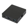 BLK USB-C TRAVEL DOCK W/PWR