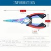 Yangmumeizi Fishing Pliers, Gripper - Stainless Steel Hooks, Cutters 、