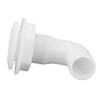 Marine Thru Hull Connector Leakproof Ergonomic Reliable Rugged 90° Thru