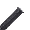 25ft - 1/4 inch PET Expandable Braided Sleeving – Black