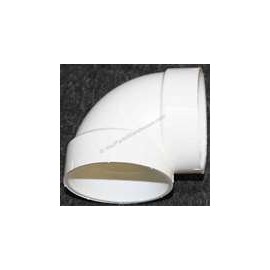90 Deg. Short Ell for Central Vacuum Installations