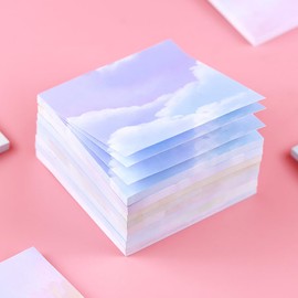 600 Pcs Sticky Note Pads Self Adhesive Notes Watercolor Sticky Notes Multicolor Post It Notes Gradient Note Pads for Students Teachers Gift