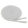 Benchmark Basics White 30" Round Waxed Cotton Shoelaces | 2mm