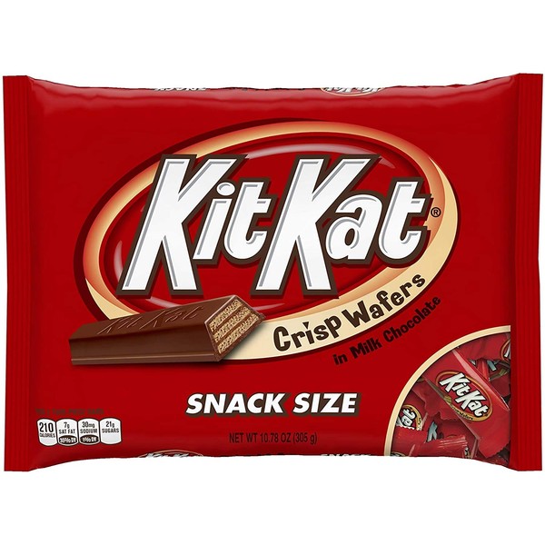 Hershey's Kit Kat Snack Size, 10.78 oz (2-Pack)