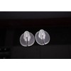 3 Pairs Clear Silicone Sandal Thong Protectors Toe Guards Cushions