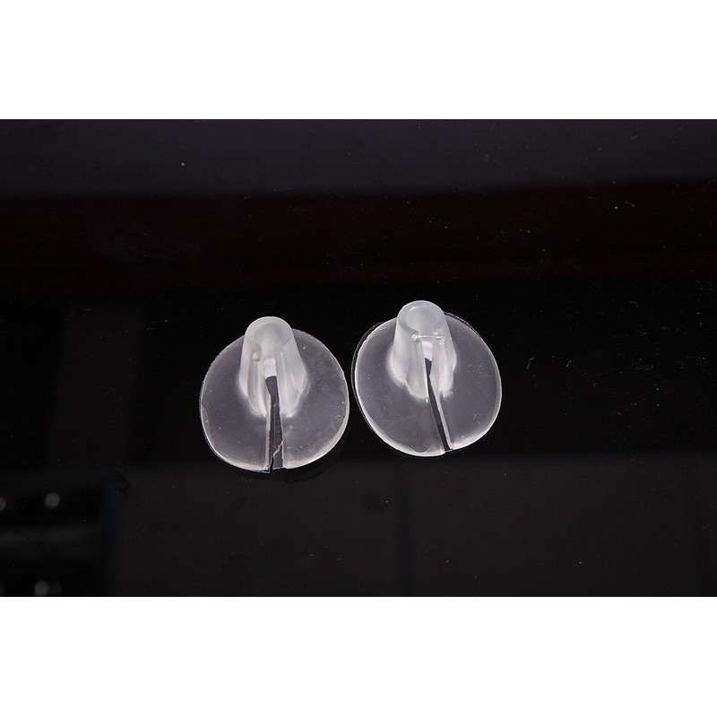 3 Pairs Clear Silicone Sandal Thong Protectors Toe Guards Cushions
