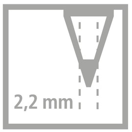 Stabilo 367566 Swano Crayon with HB Rubber