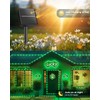 Brightown Solar String Lights Outdoor, 2 Pack 78FT 200LED Rope