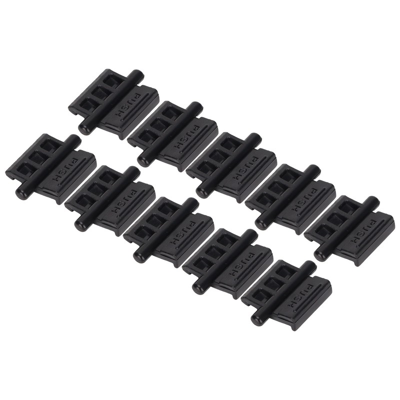 10pcs Walkie Talkie Push Button Battery Lock Hold for Baofeng