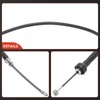 A-Premium Rear Driver Side Parking Brake Cable Assembly Compatible with