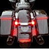 CUSTOM DYNAMICS LED Lights - Red - Black CD-BOLT-R2-B
