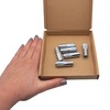 SKIR'CO (6 pcs) Knurled Drop in Anchors M10 x 40