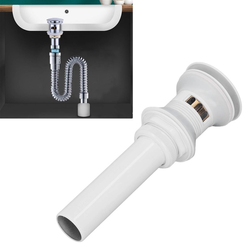 Pop Up Drain Stopper Press Bounce Deodorization Bathroom Sink Drain