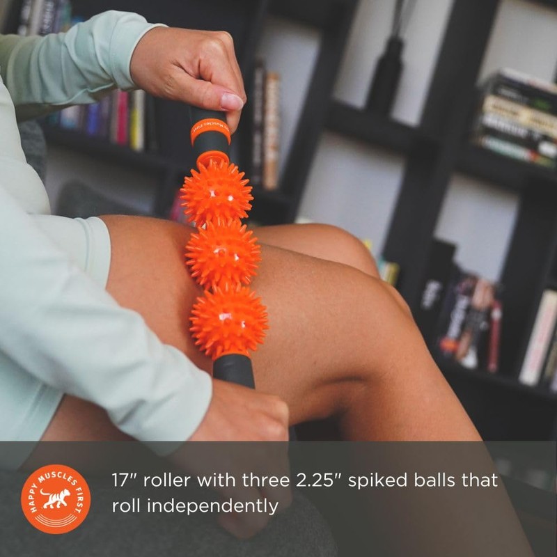 Tiger Tail Pressure Point Muscle Roller Massage Stick, The Spiky
