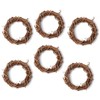 6 Inch Grapevine Twig Wreaths by Factory Direct Craft (6