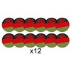 AK Giftshop Malawi Flag Bunting Party Decorations Flags - 12pcs