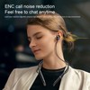 Neckband BT Headphones, Noise Cancelling Wireless Sports Earbuds Strong Bass