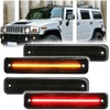 GSOWO 4 PCS Amber LED Side Marker Light for Hummer